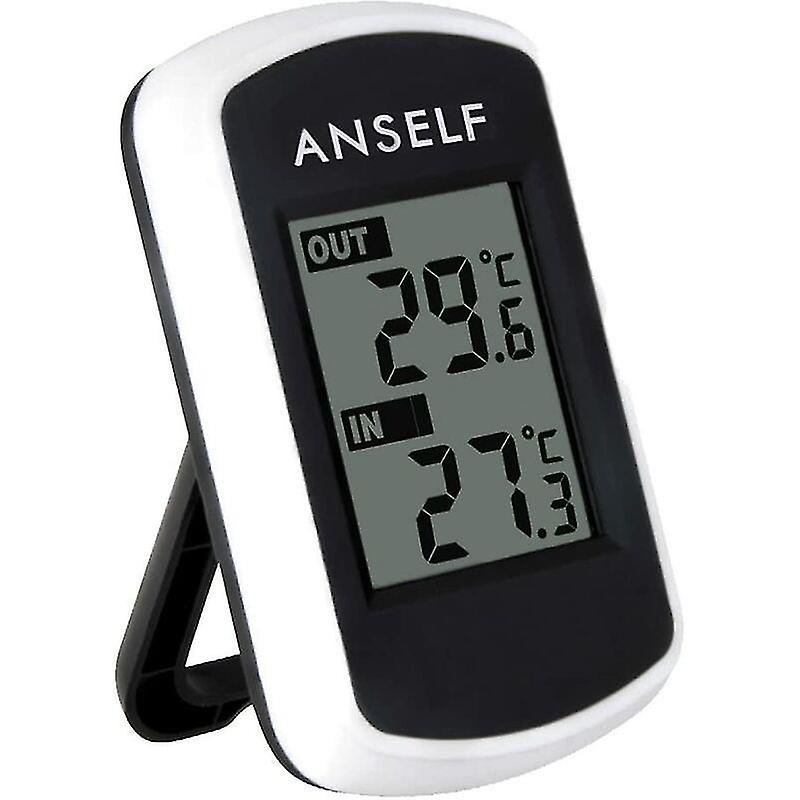 -anself Lcd Indoor And Outdoor Wireless Digital Thermometer