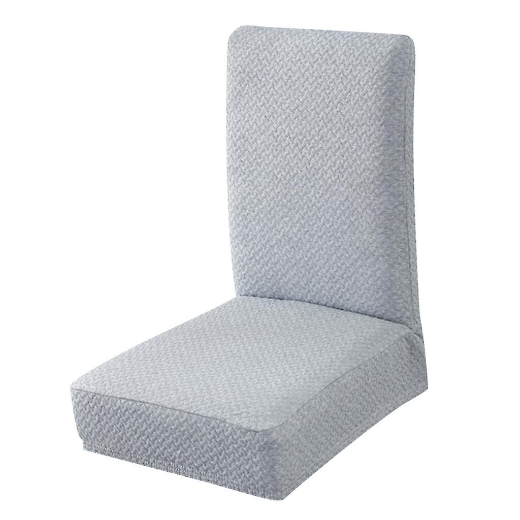 Stretchy Dining Chair Covers Stool Seat Slipcovers Universal Light Grey_B