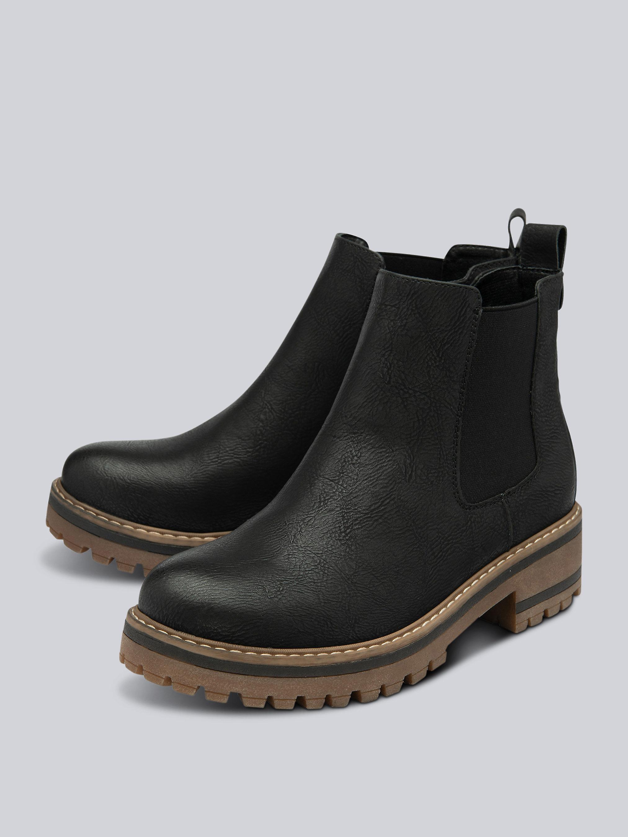 Lotus Lottie Ankle Boots in Black