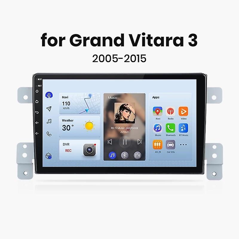 Wireless Carplay Android Auto Car Radio For Suzuki Grand Vitara 3 2005-2015 Multimedia GPS autoradio