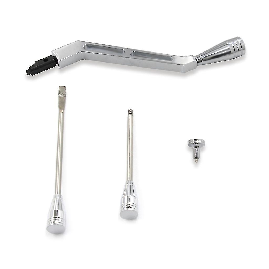 Universal Car Polished Billet Gm Column Shifter Turn Signal Lever Hazard Tilt-