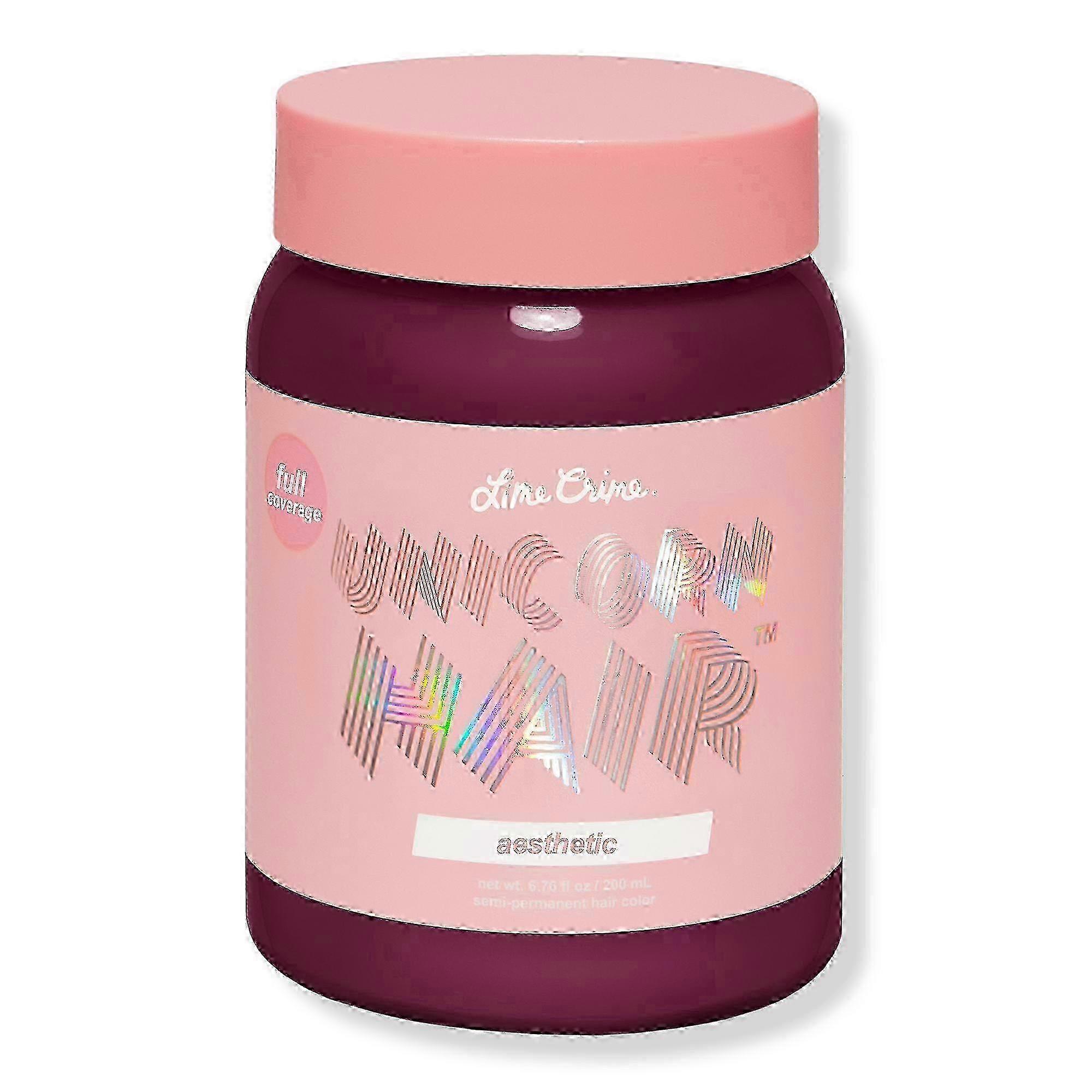 Lime Crime Unicorn Hair Semi-permanent Hair Color Full Coverage, Aesthetic, 6.76 Oz