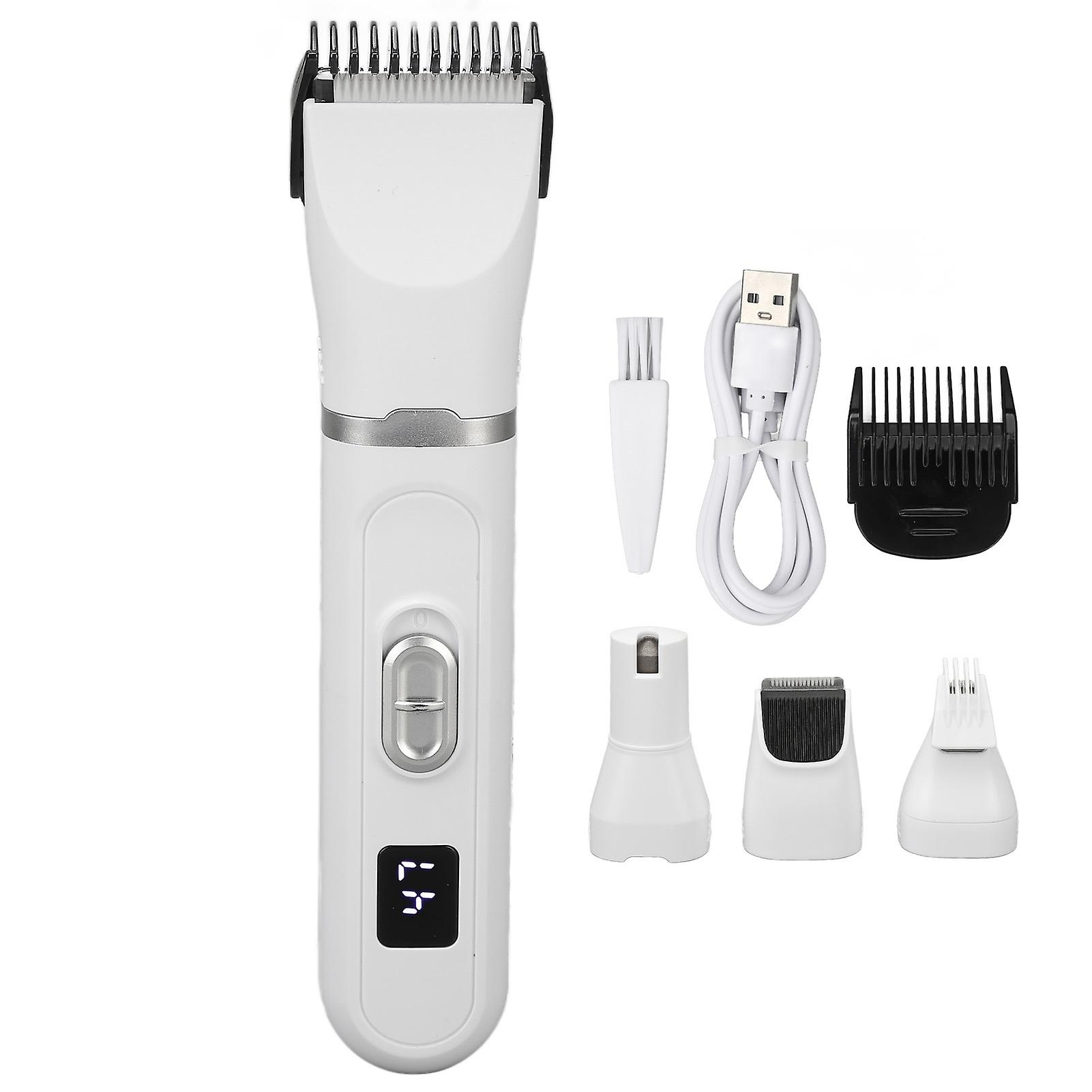 Fade Clippers Featuring Reliable Accuracy, Easy Maintenance For Salon Grade Cuts, Deep Tooth Cutting Blade Ensures Sharper Cut And Cooler Performance