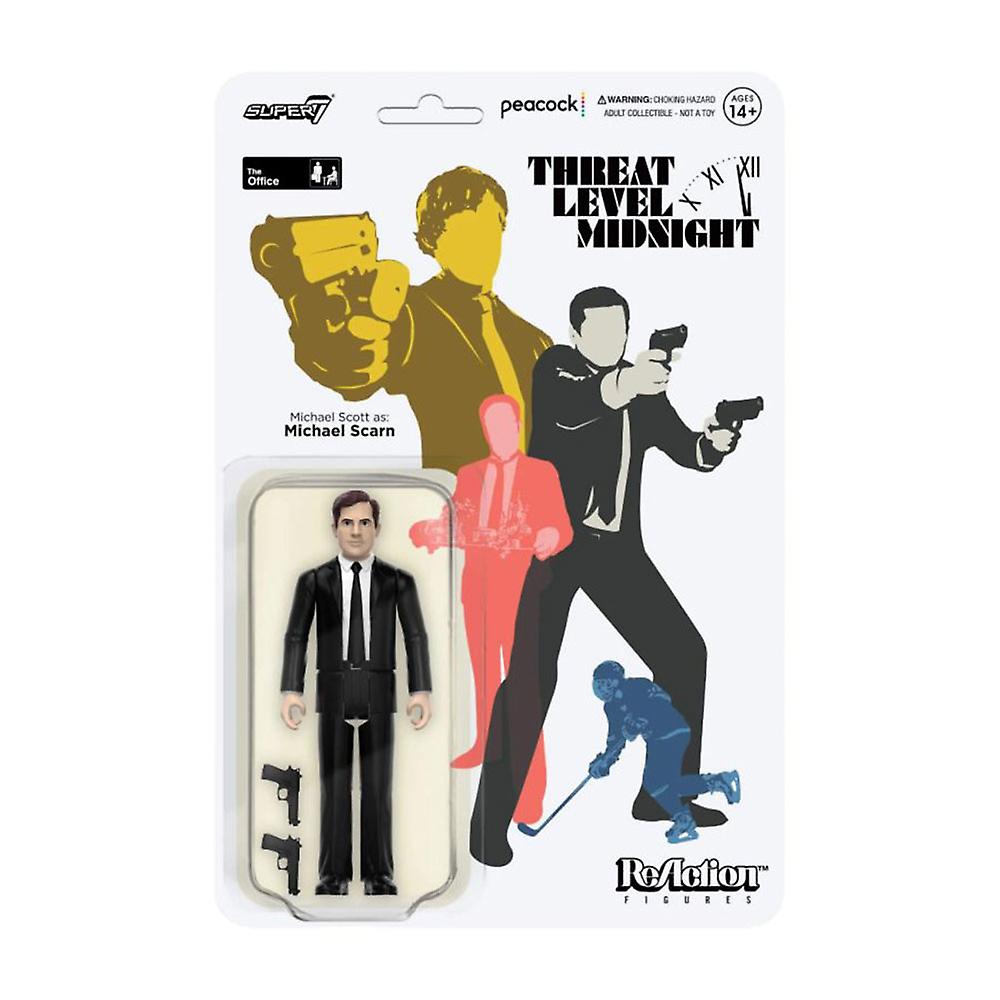 Michael Scarn Threat Level Midnight Highly Collectable ReAction Figure 3.75"