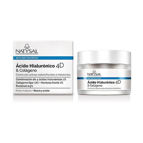 Hydrating Cream with Hyaluronic Acid 4D and Collagen 50 ml of cream