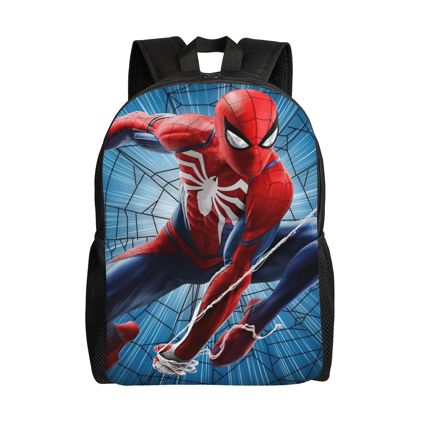 Spider-Man Kid Backpack School Bag Elementary Students Bookbags