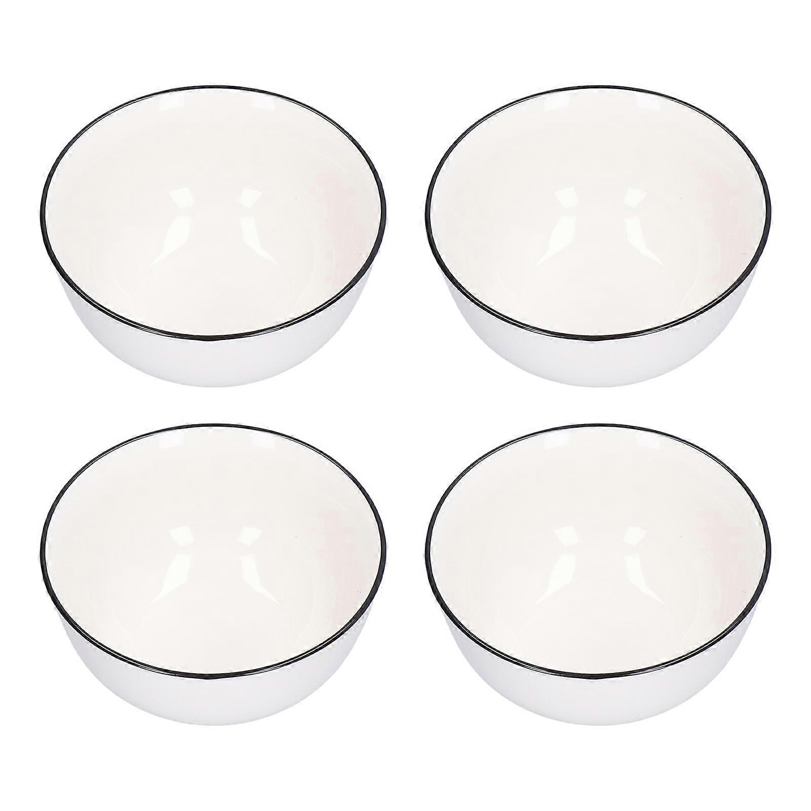 Ceramic Bowl Fine Workmanship Underglaze Colour Environmental Friendly Ceramic Serving Bowls