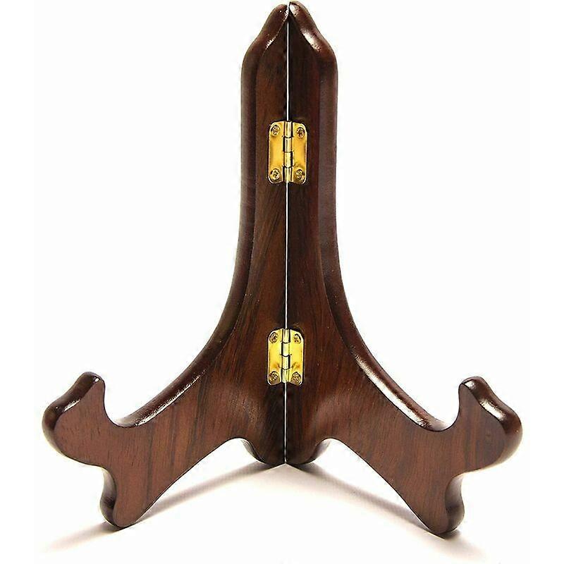 Decorative Wooden Plate Holder - Medium Format