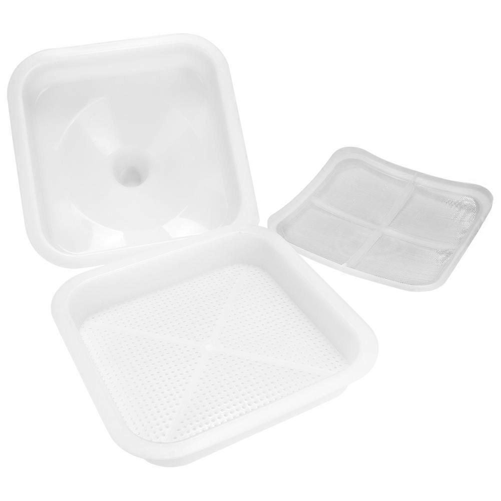 3pcs Double Layer Sieve Honey Strainer Beekeeping Honey Extractor Filter Tool