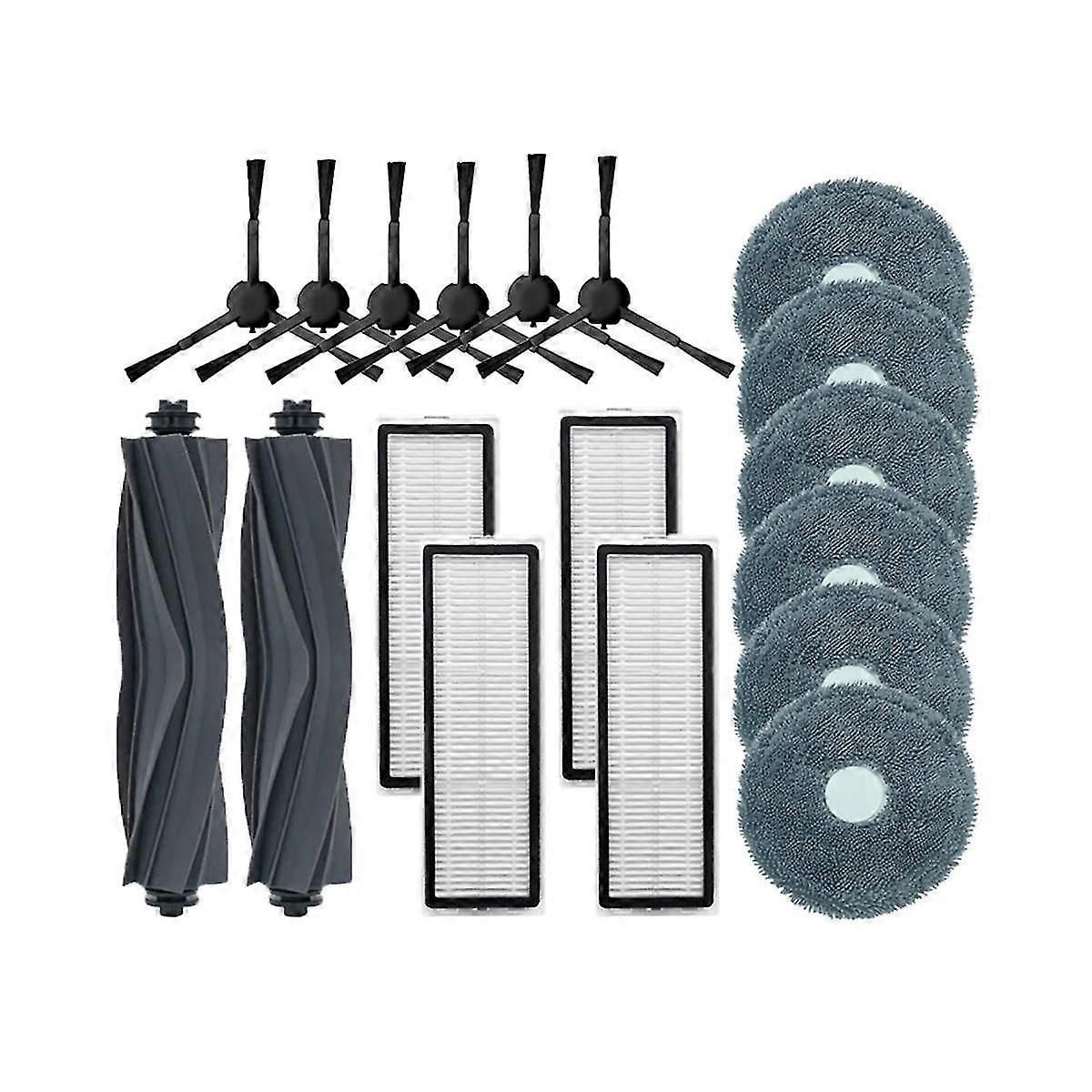 ローラーサイドブラシヘパフィルターモップクロスラグL10s Pro / rls6l /S10 +掃除機部品用 アクセス