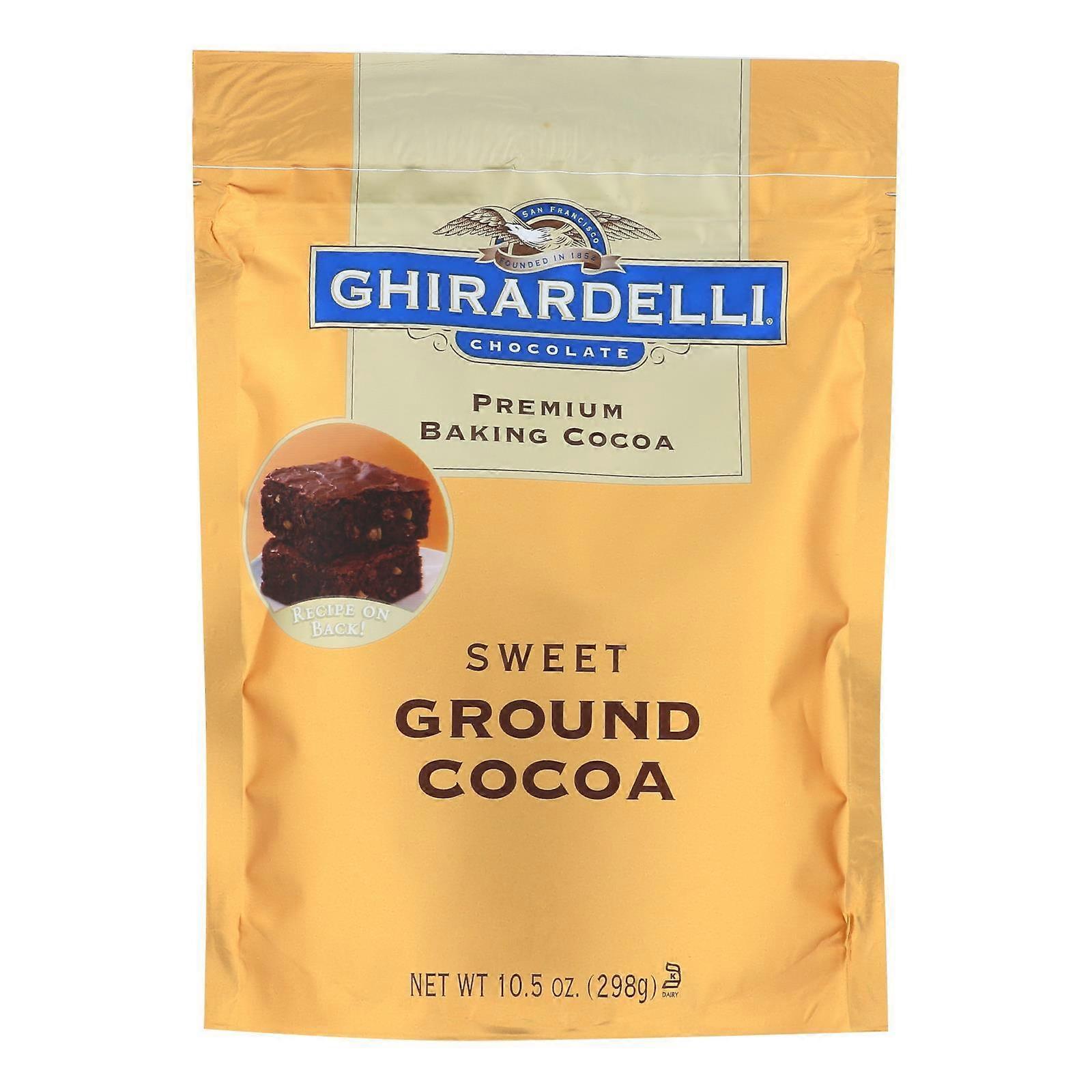 Ghirardelli Baking Κακάο - Premium - Γλυκό Έδαφος - 10.5 Oz - Περίπτωση 6