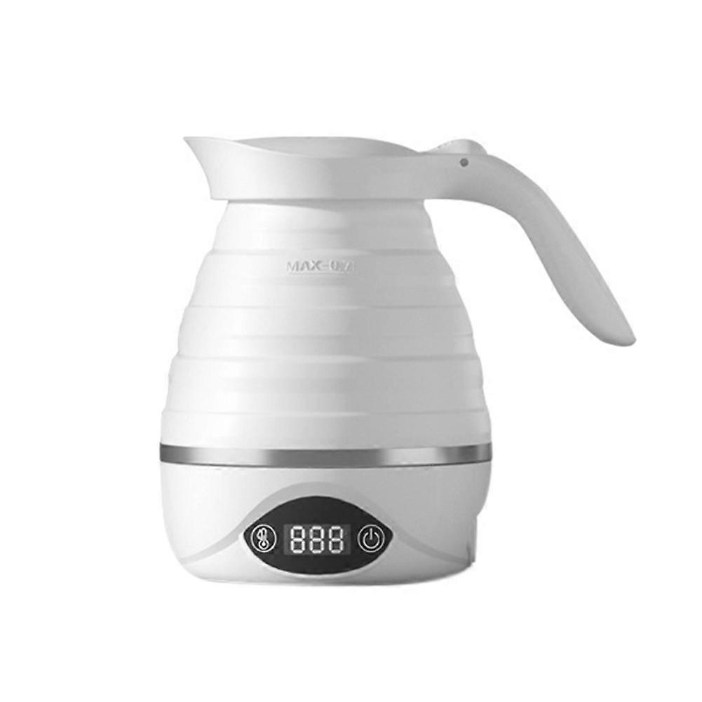 Foldable Travel Electric Kettle Portable Foldable Food Grade Silicone Small Kettle Suitable for Cof