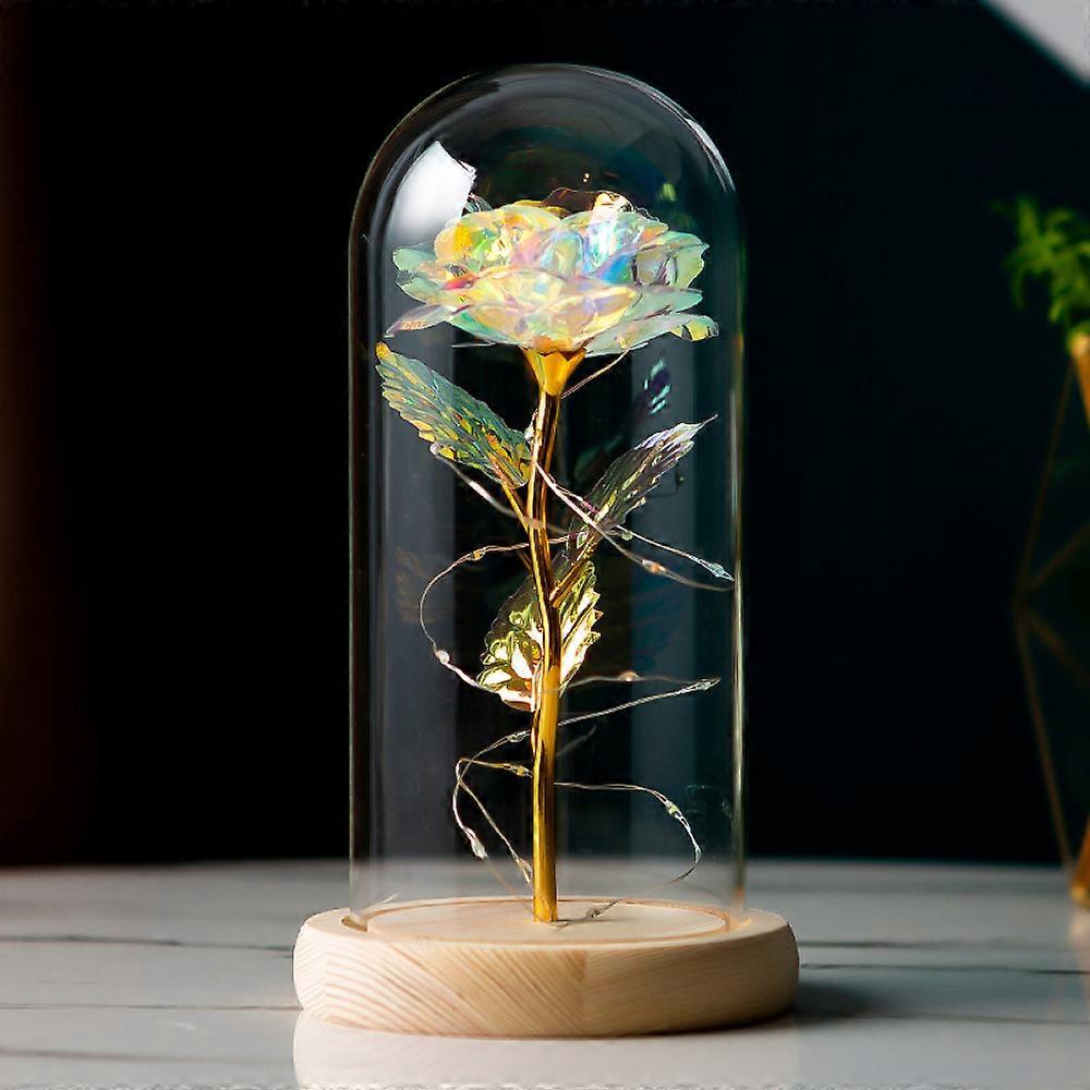Premium AI Image | There Is A Rose In A Glass Dome With A Watercolor Painting Generative Ai 59846820
