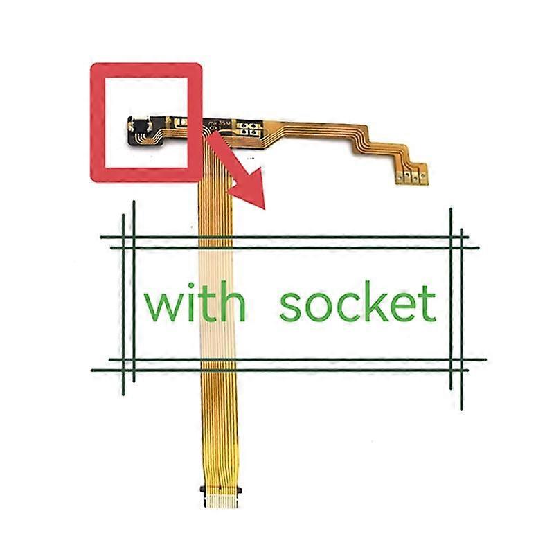 New Lens Focus Flex Cable for AF-P DX 18-55Mm 18-55 Mm F/3.5-5.6G Repair Part (With Interface)
