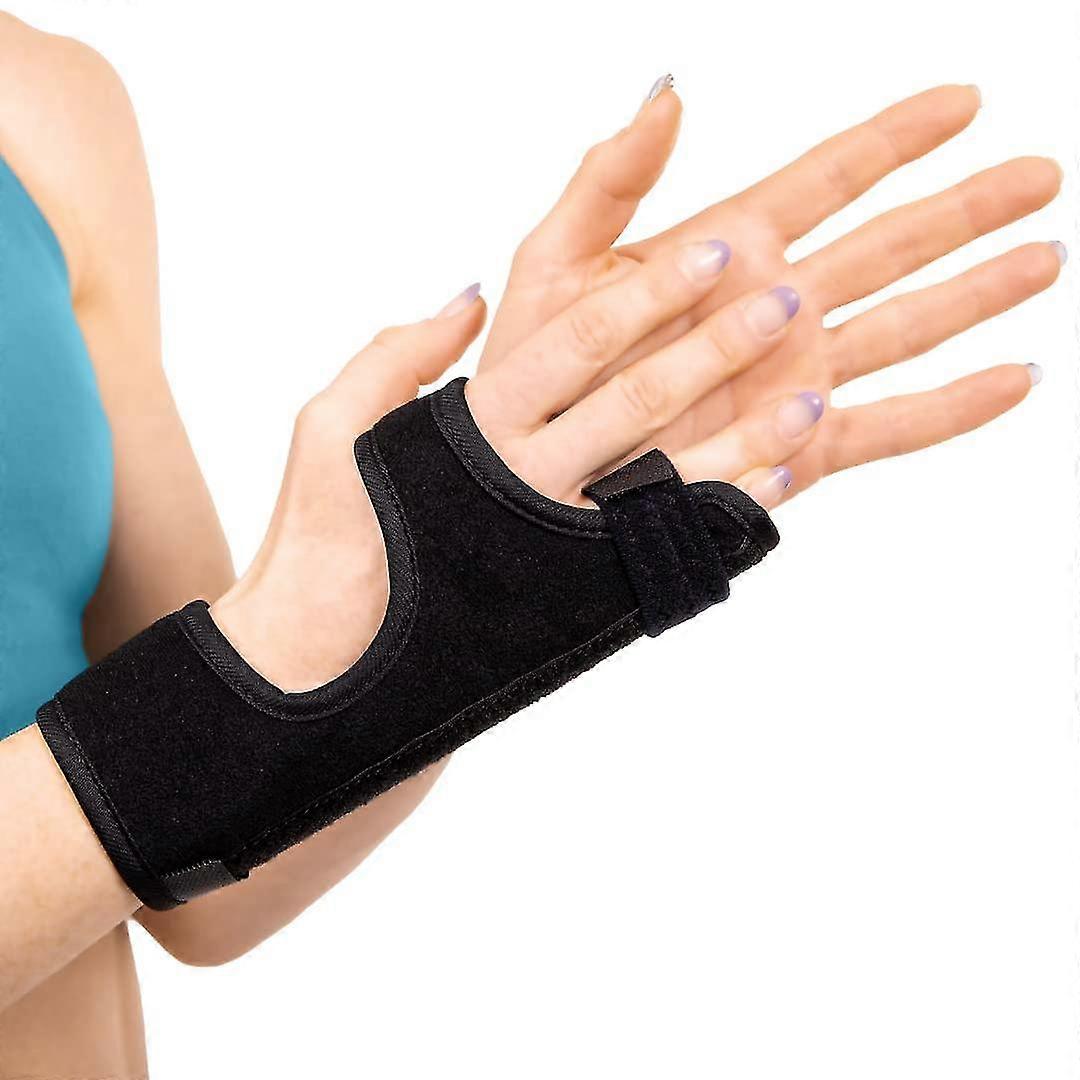 Braceability Ulnar Gutter Splint - Metacarpal Boxer Finger Fracture Treatment Brace For Broken, Jammed Pain Relief, Pinky And Ring Trigger, Mallet Fin