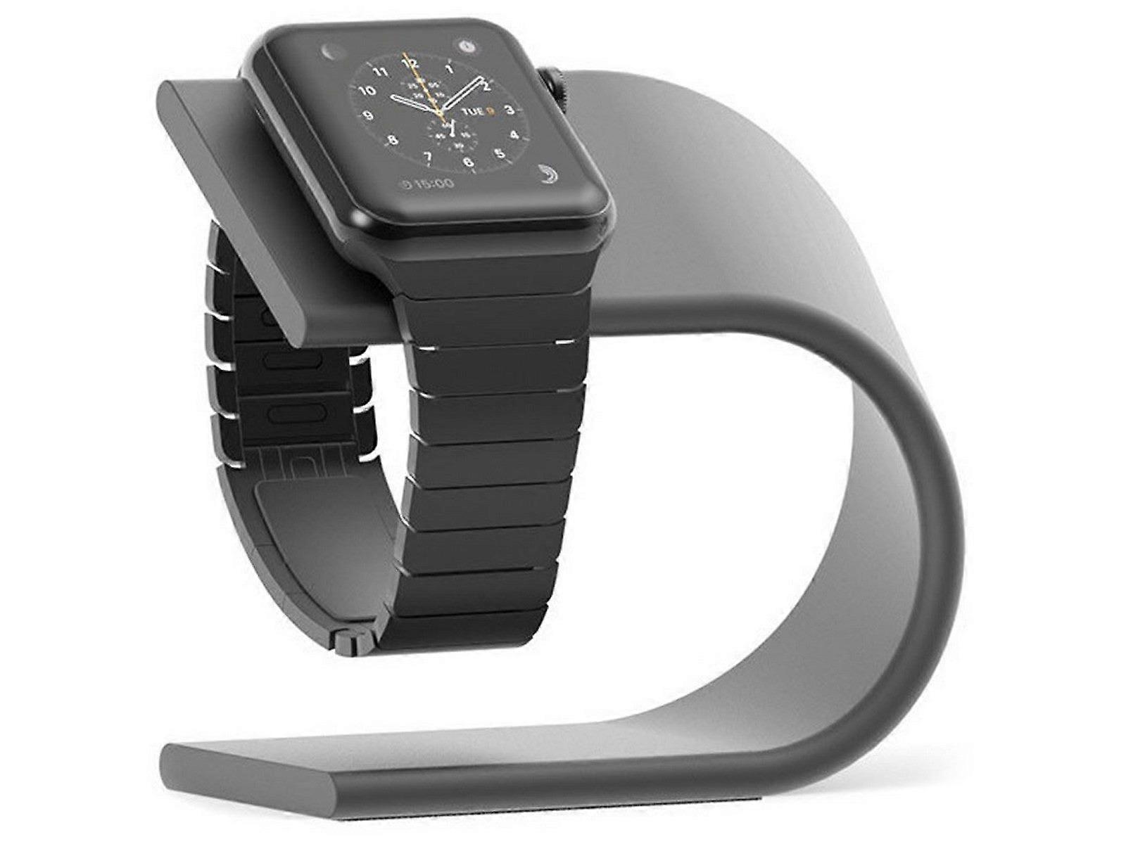 Wireless Charger Stand for Apple Watch Wireless Charger Grey