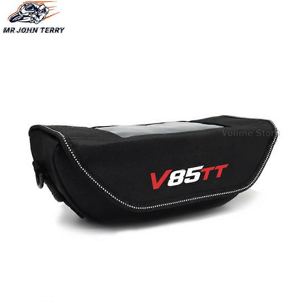 Sacoche De Selle Moto Bagtecs Pour Moto Guzzi V85 TT - Modèle RG5 Noir