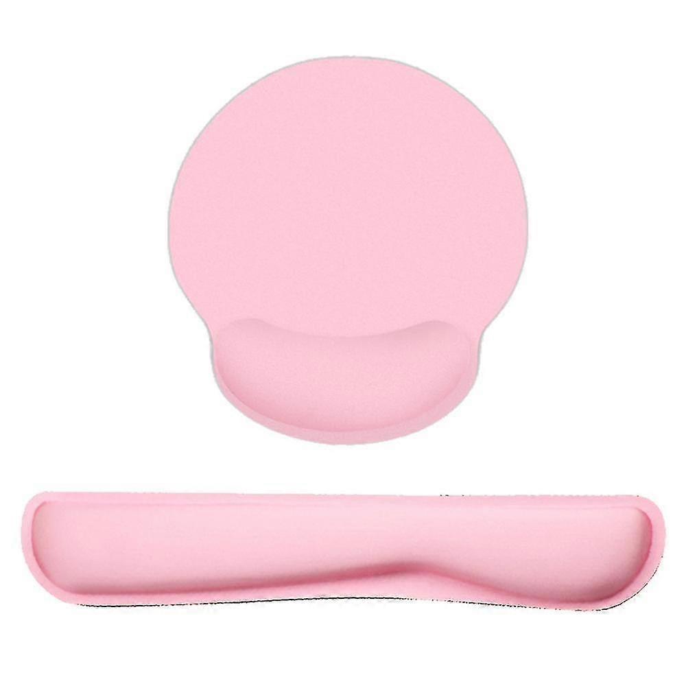 Mouse Pad With Wrist Rest, Memory Foam Keyboard Pad, Easy Typing, Pain Relief