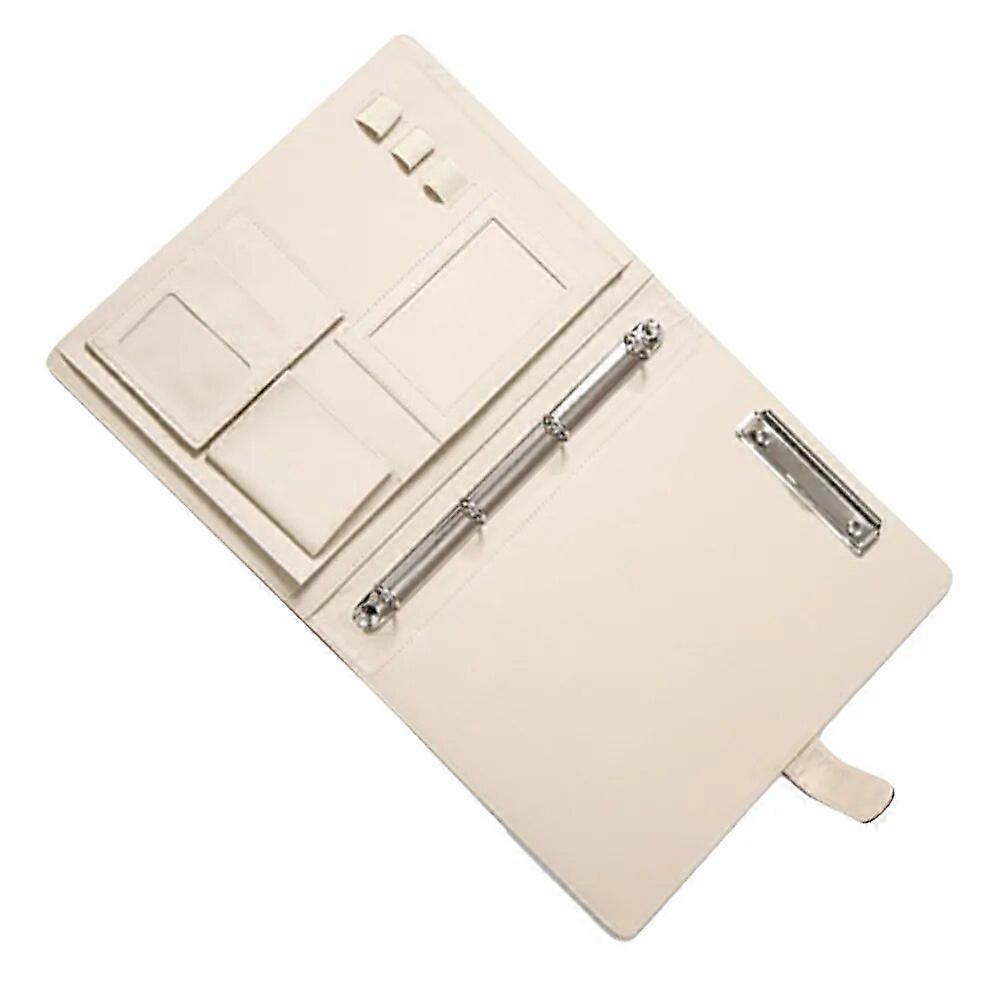 Men s Briefcase Multipurpose Binder Budget Envelope Expanding File Folder Document Material Chic Loose Leaf Ring Office