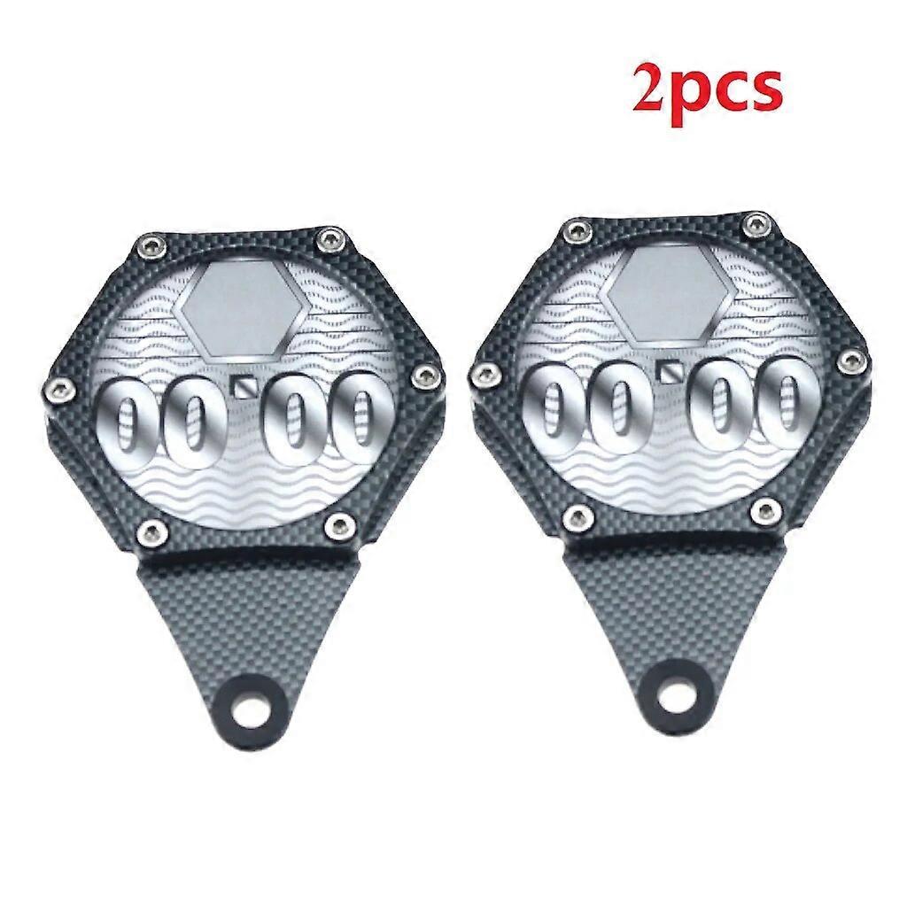 2pcs / 1pc חותם עמיד למים מס בעל היתר דיסק סגסוגת מתכת לאופנוע קטנוע vignette titulaire אביזרים חיצוניים