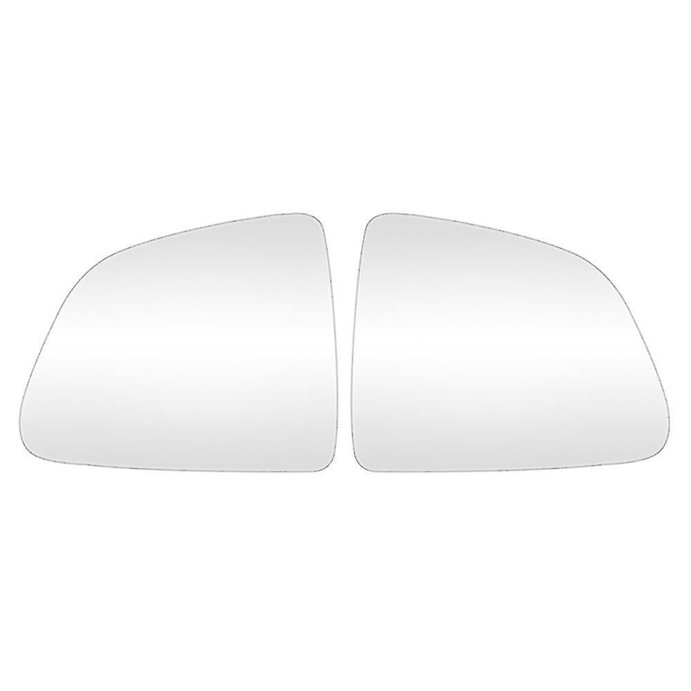 Front Left Right Anti-fog Rear View Mirror Lens Glass For Tesla White