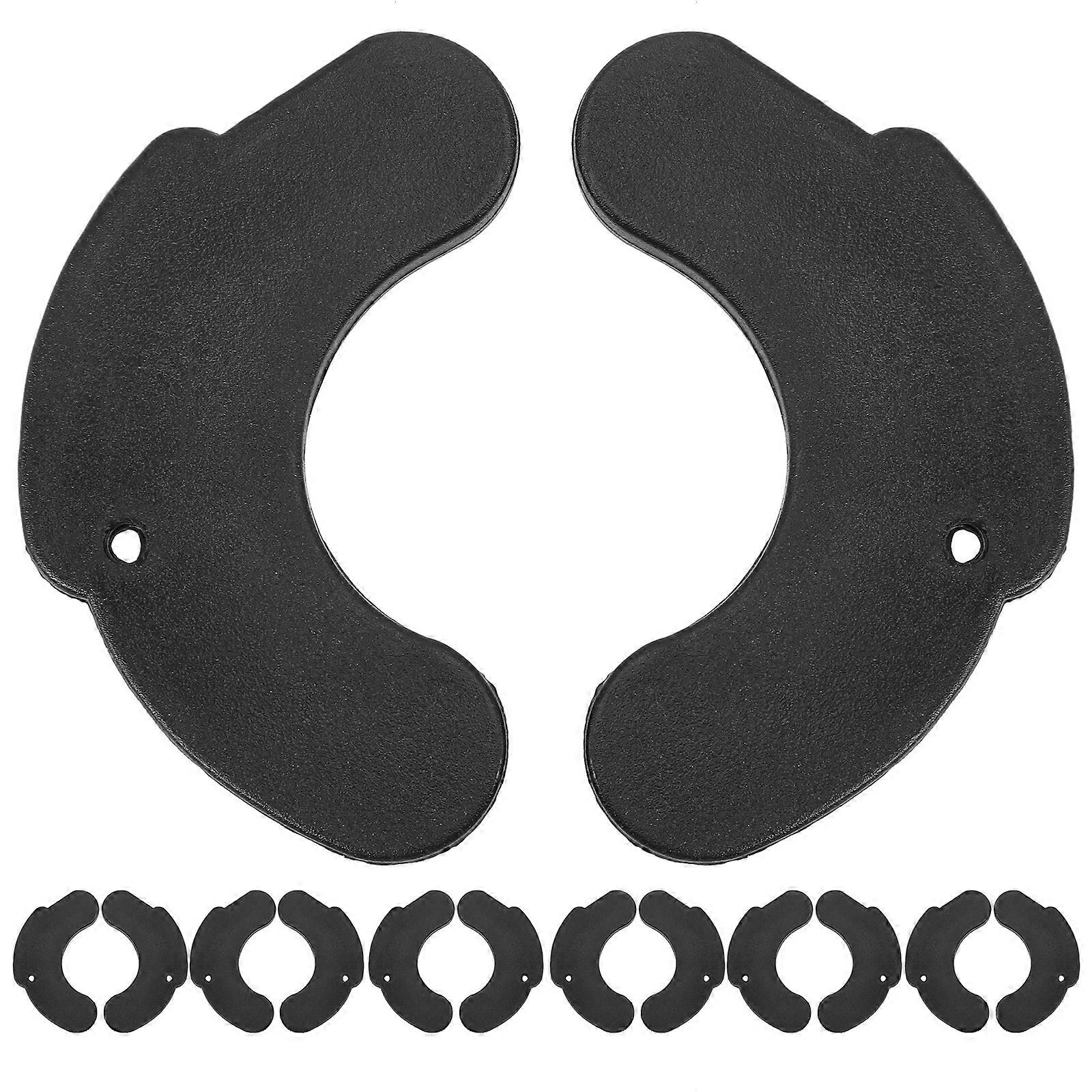 6 Pairs Useful Dumbbells Holders Dumbbells Shockproof Pads Fitness Tools