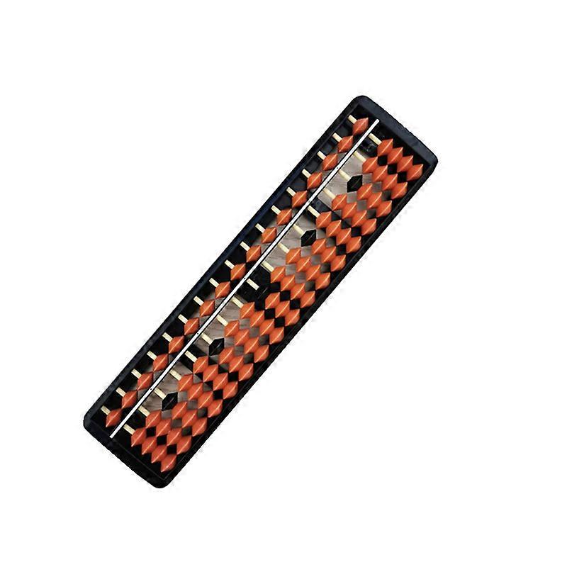17 Files 5 Beads Bead Abacus Brown