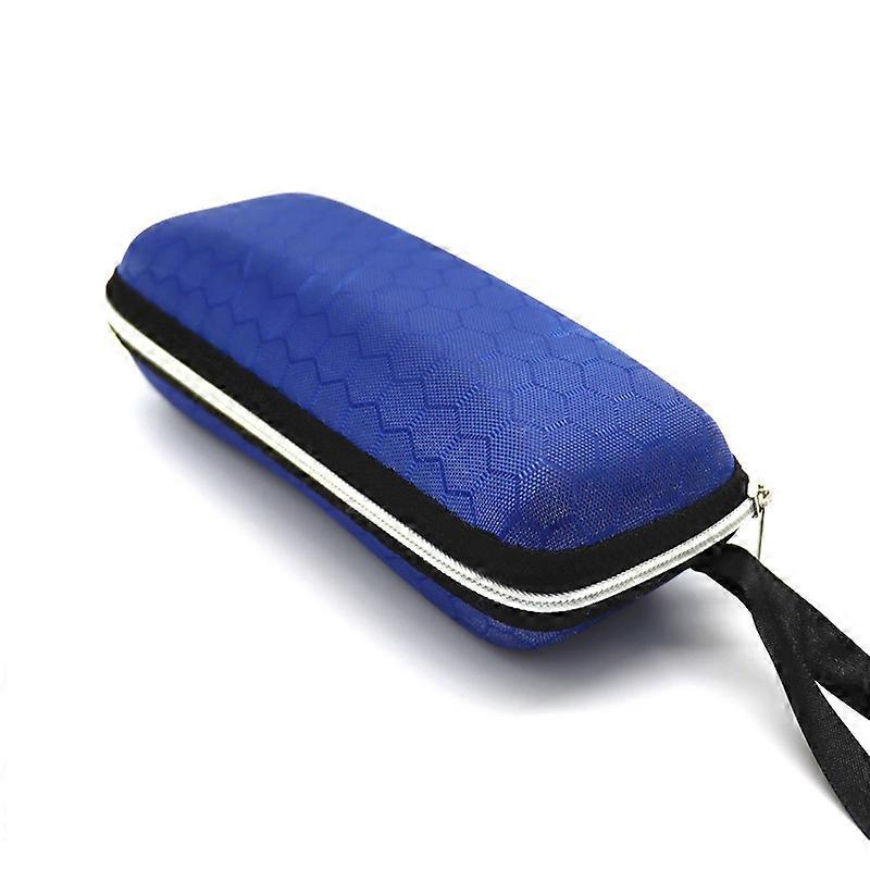 Glasses case/sunglasses case blue