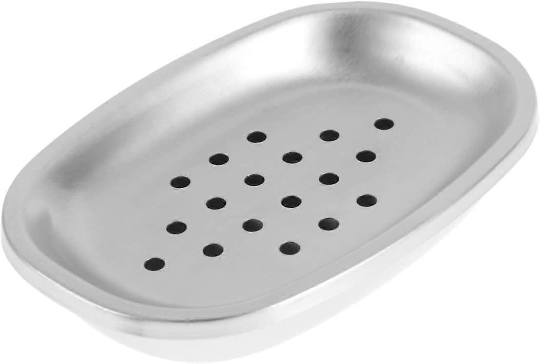 1pc Box Body Soap Stores Soap Holder Soap Case Shower Soap Dish Strip Holder Metal Soap Container