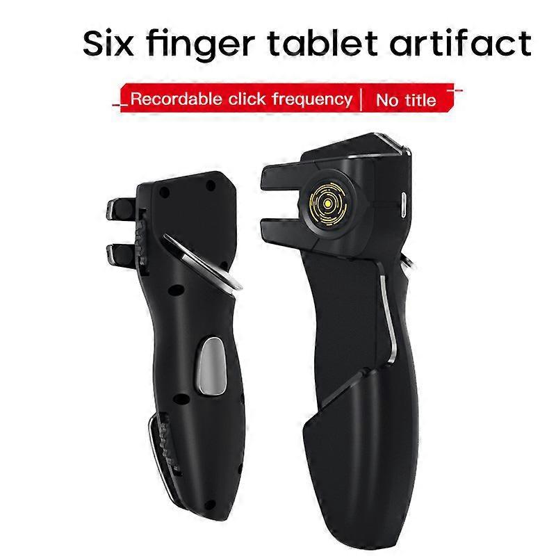 MEMO Six Finger Gamepad Joystick Controller AK-PAD8K für PUBG Aim Shooting L1 R1 Game Trigger Handle für IPad IOS Android Tablet