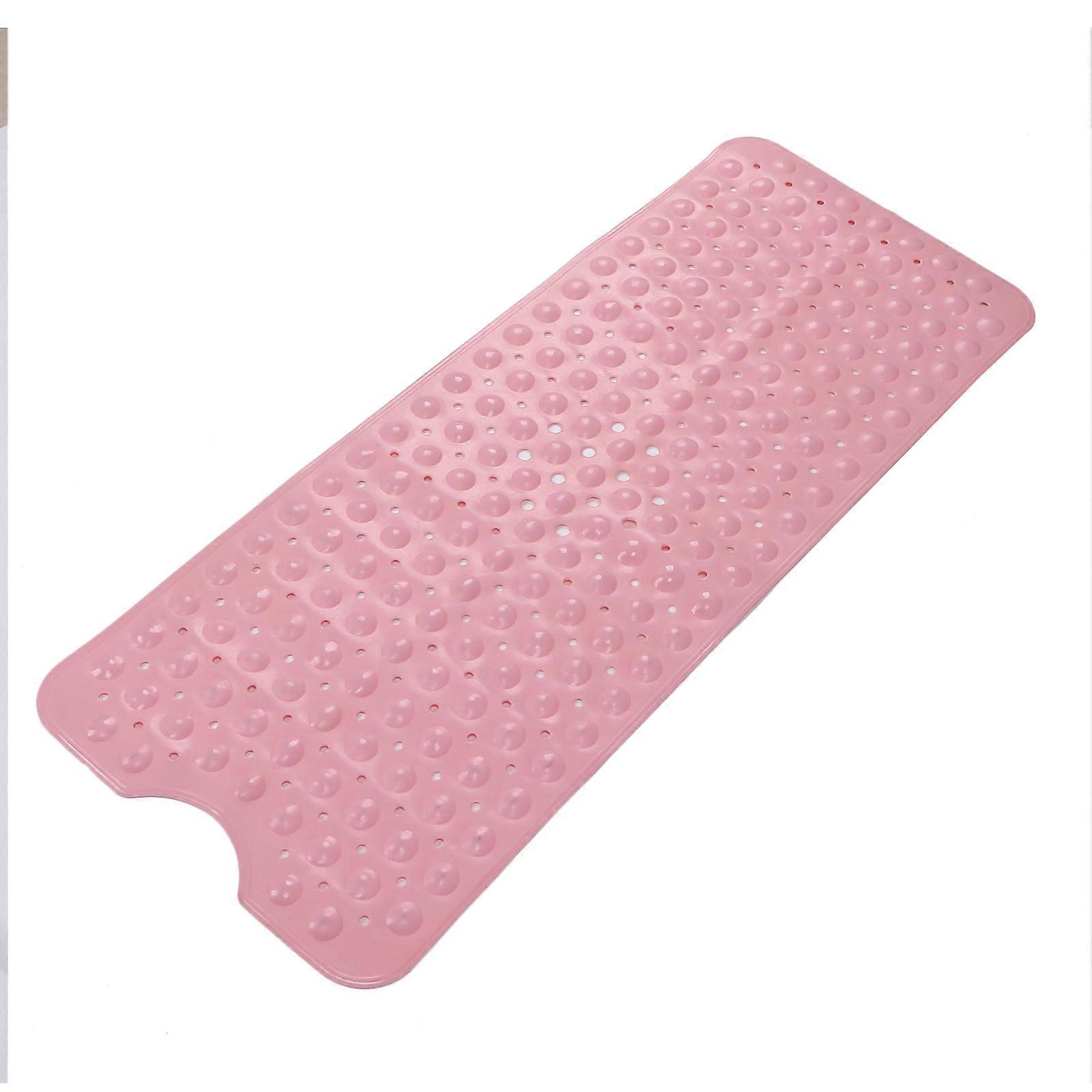Bathtub Mat PVC Safe Antiskid Machine Washable Shower Mat with Suction Cups for Beauty Salon Bathroom Spa