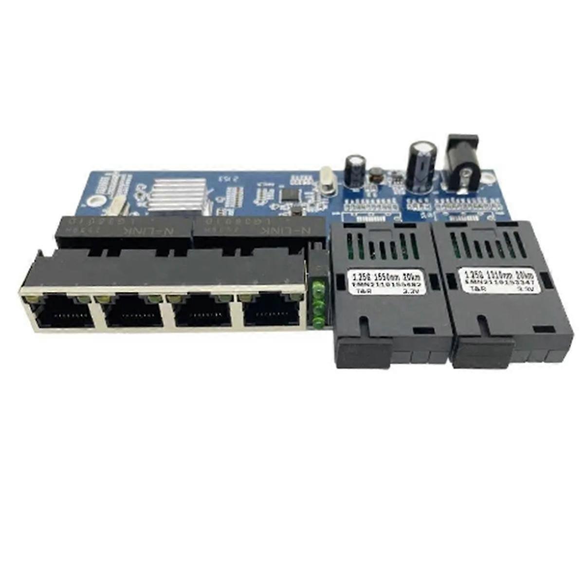 Conversor of Optical Fiber Media Converter SC Konverter Fiber Optik Optical Converter Optical Trans