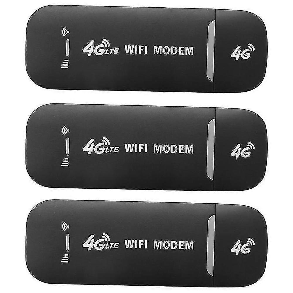 3x 4g Usb Modem Wifi Router Usb Dongle 150mbps With Slot Car Wireless Hotspot Pocket Mobile Wifi