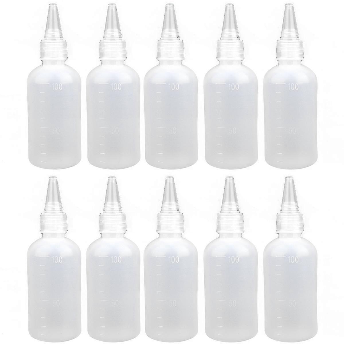 10 Pcs Sauce Squeeze Bottle Soft Squeeze Bottles Squeeze Container Reusable Squeeze Bottle