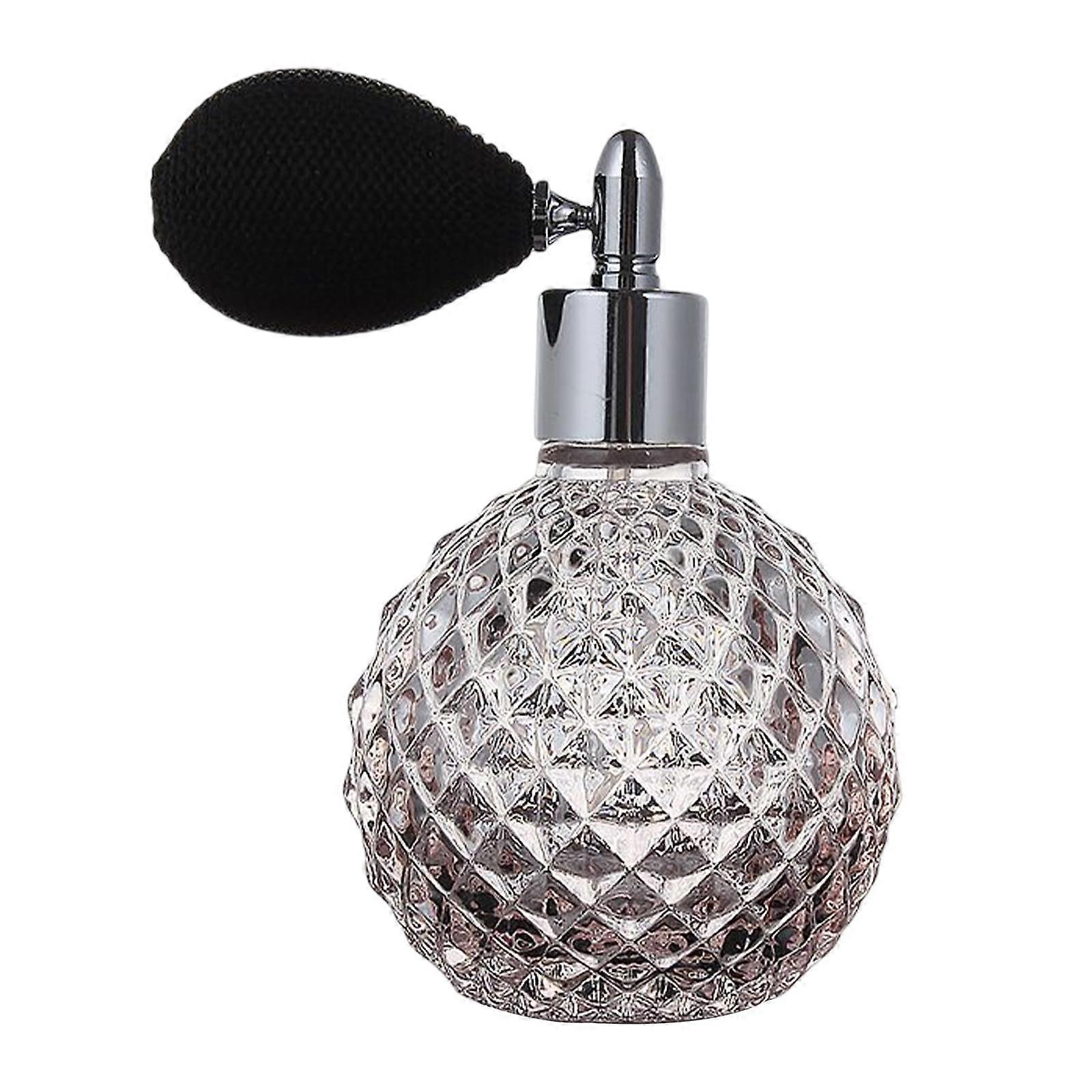 Crystal Refillable Perfume Atomizer Spray Bottle 100ml Empty Perfume Bottles