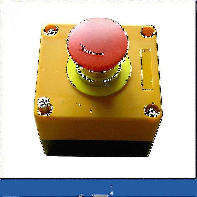 Emergency Stop Button, Control Box With Push Button And Emergency Stop