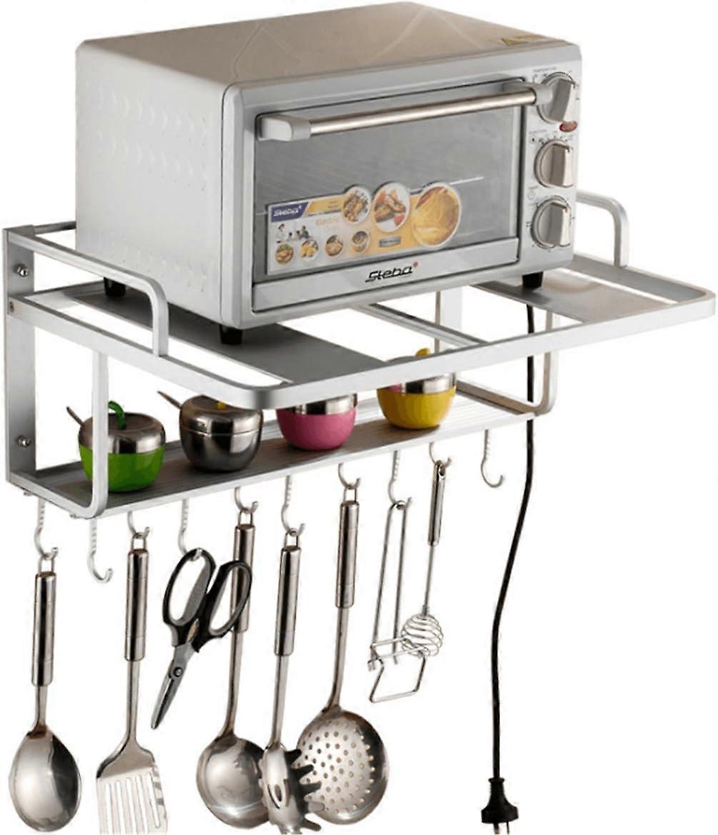 Microwave Oven Shelves,Kitchen Storage Wall Rack