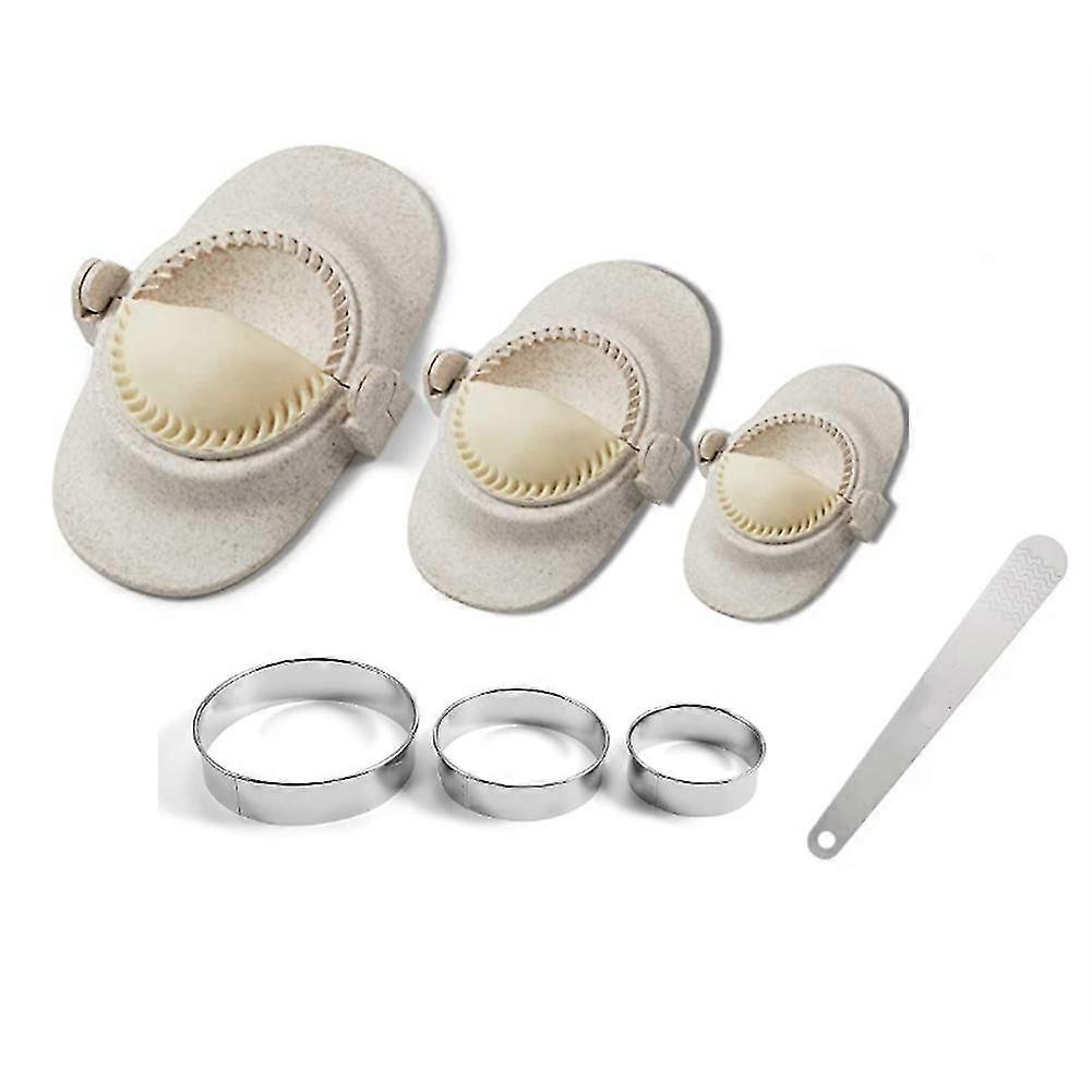 Knödel-Maker, Empanadas-Pressform-Maker-Set mit Teigschneider, Knödelform-Set und Cutter für P