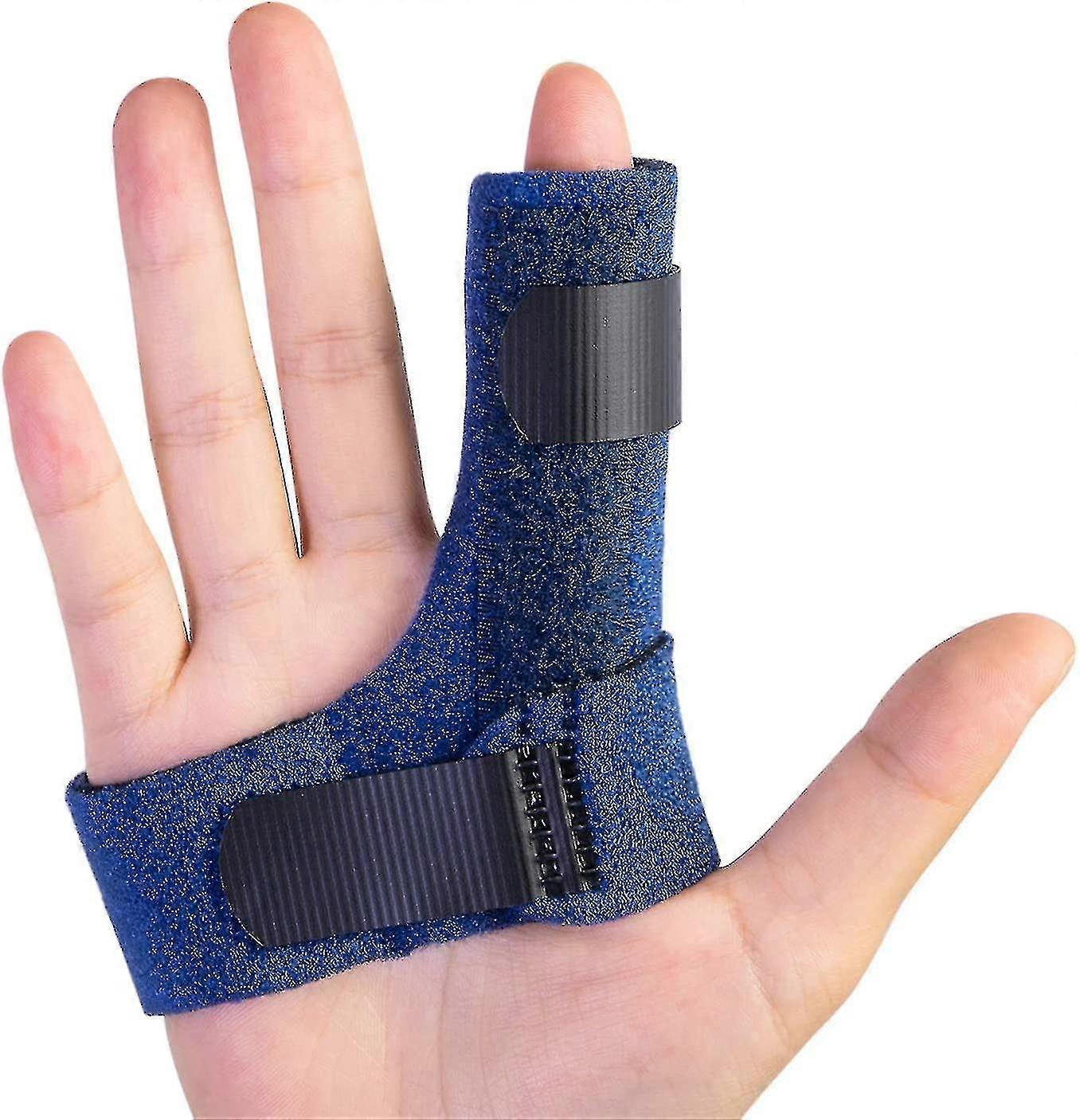 Finger Brace For Right Hand, Index Middle Ring Pinky, Trigger Finger Splints For Arthritis Pain Tendon Injury, Broken Mallet Finger Stabilizer Support