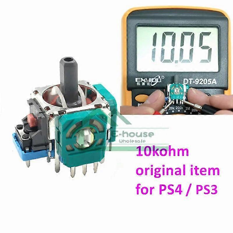[10PC/ LOT] 3Pin 3D Rocker Joystick Axis Analog Sensor Replacement For Sony For PlayStation 4 PS4 Dualshock 4