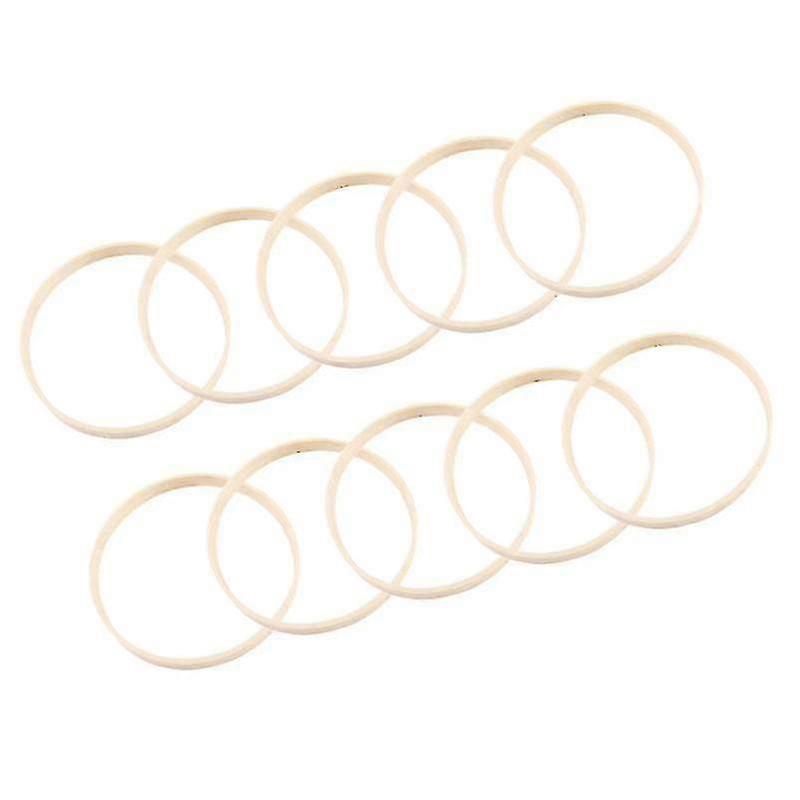 13pcs Bamboo Dreamcatcher Ring For Diy