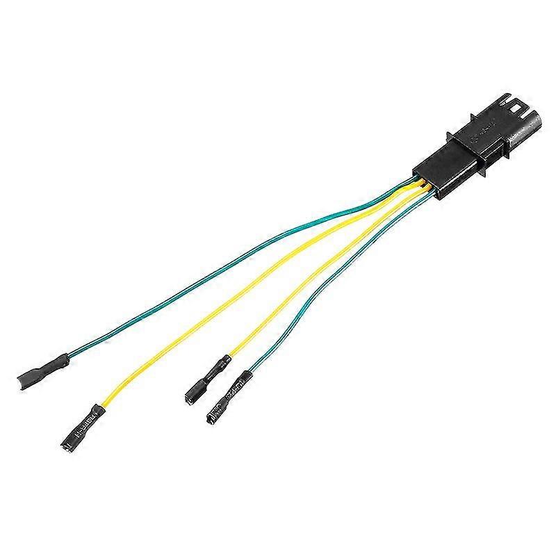 4pins 12v Espejo lateral Función de calefacción Conector Cable de cable para- X5 F10 Espejo retrovisor eléctrico con calefacción