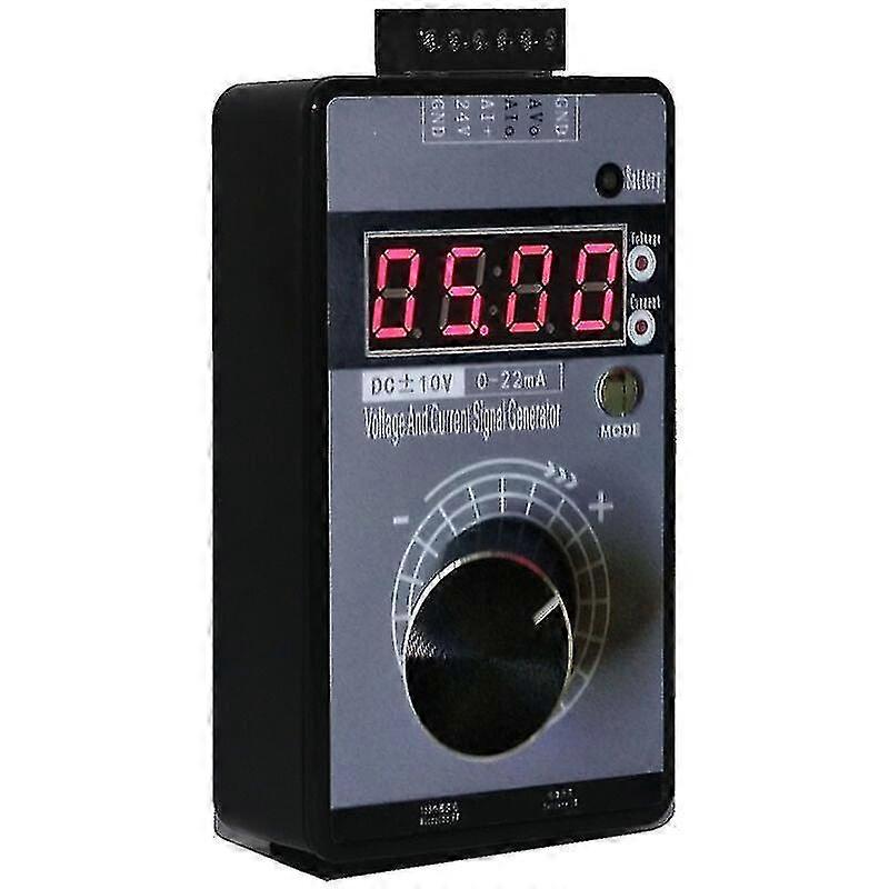 Precision Portable High 0-5v 0-10v 4-20ma Signal Generator Pocket Adjustable Voltage Current Simulator Calibrator