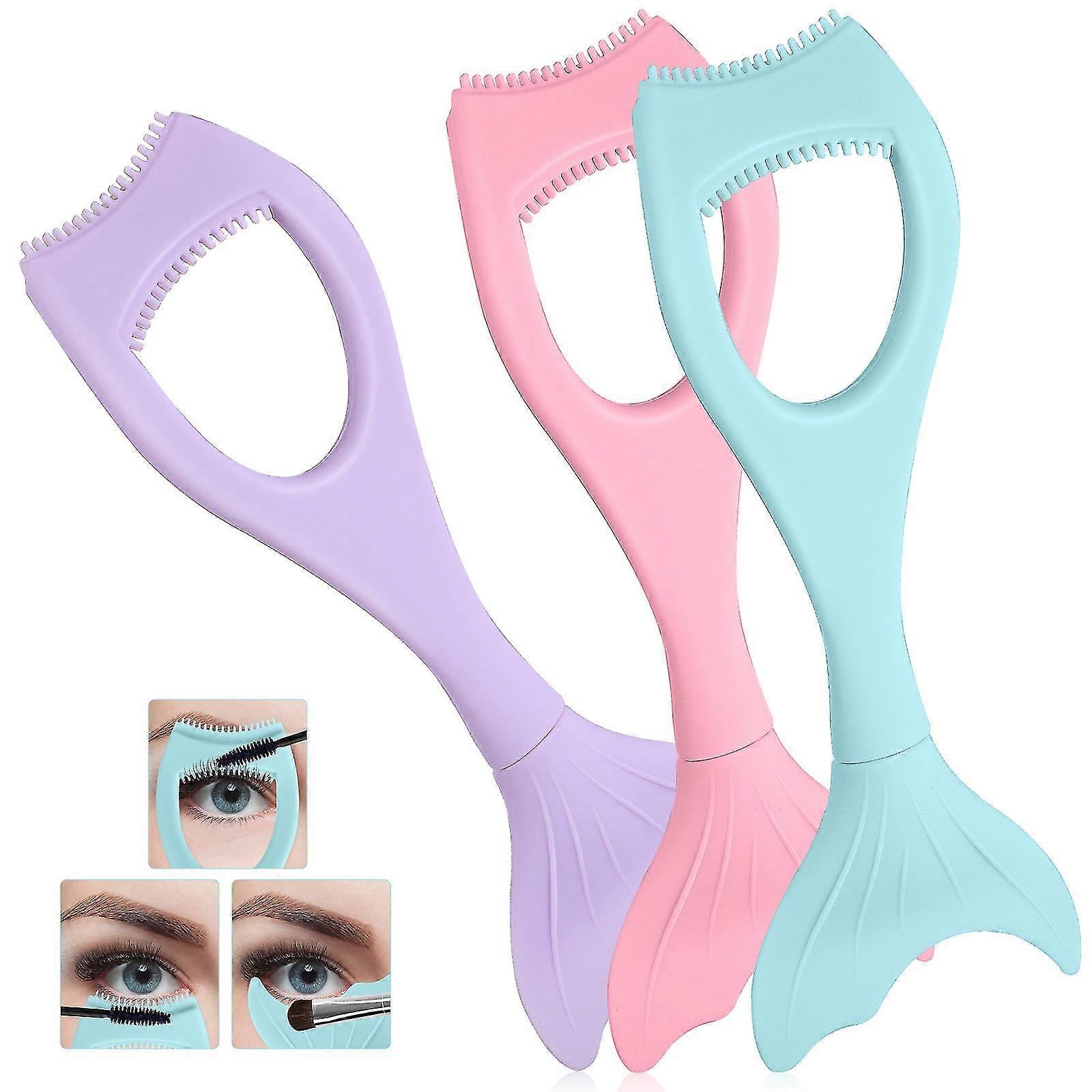 3pcs Mascara Guard Mascara Shield Applicator Eyelash Comb Cosmetic Tool Eyelash Tool