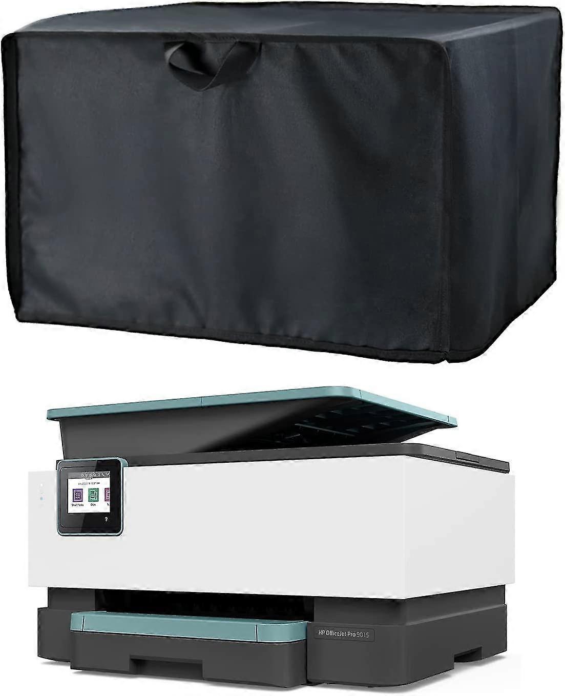 Hp / epson / Canon / brother Kablosuz Yazıcılar için Yazıcı Toz Kapağı, Yazıcılar için 50 * 45 * 30cm Evrensel Kasa Koruyucusu, 600d Su Geçirmez Siyah Yazıcı Kapağı