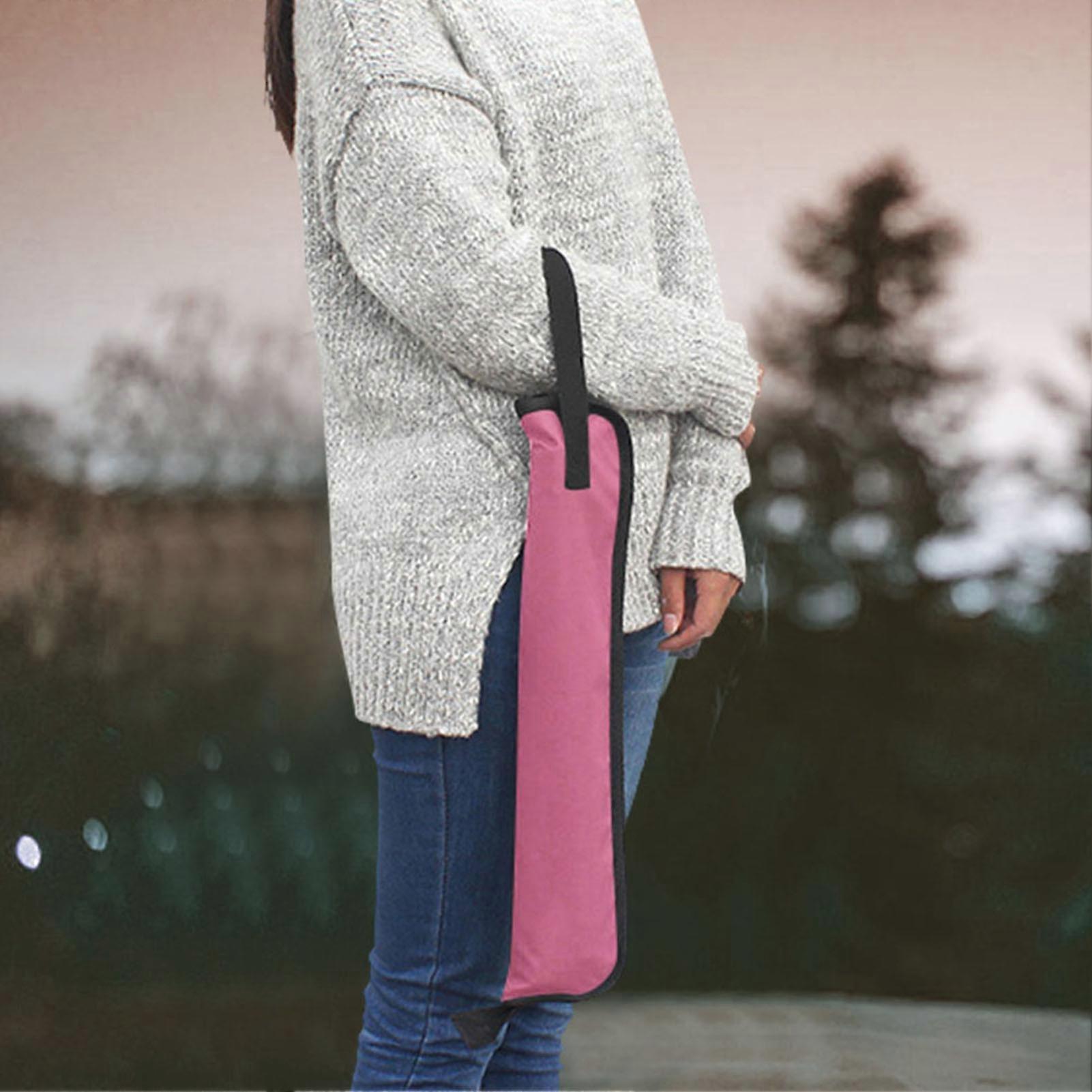 Drum Stick Storage Bag with Handle, Portable Hanging Drumstick Handbag