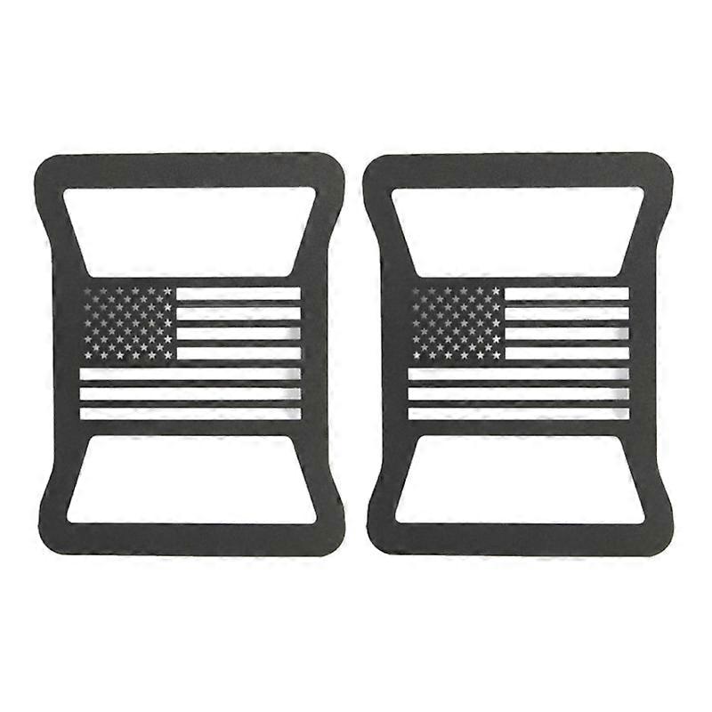 Taillight Covers for 2018-2013 Aluminum Rear Tail Light Lamp Protector Guards