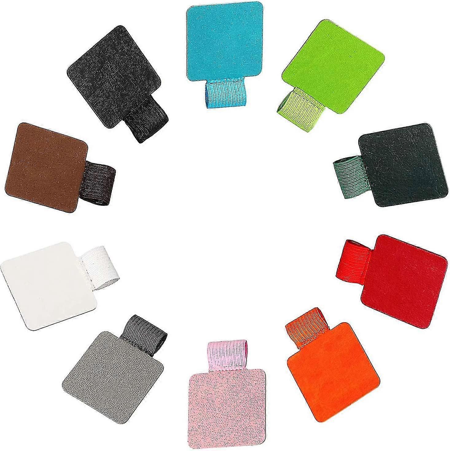 Adhesive Elastic Pencil Loop Holder - Pack of 10 Pieces
