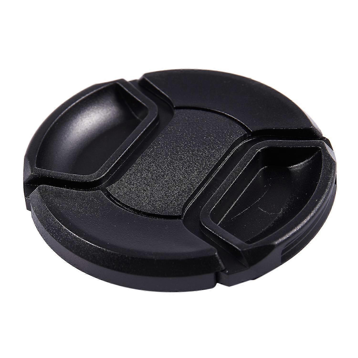 Black 62mm Pinch Design Front Lens Cap Cover