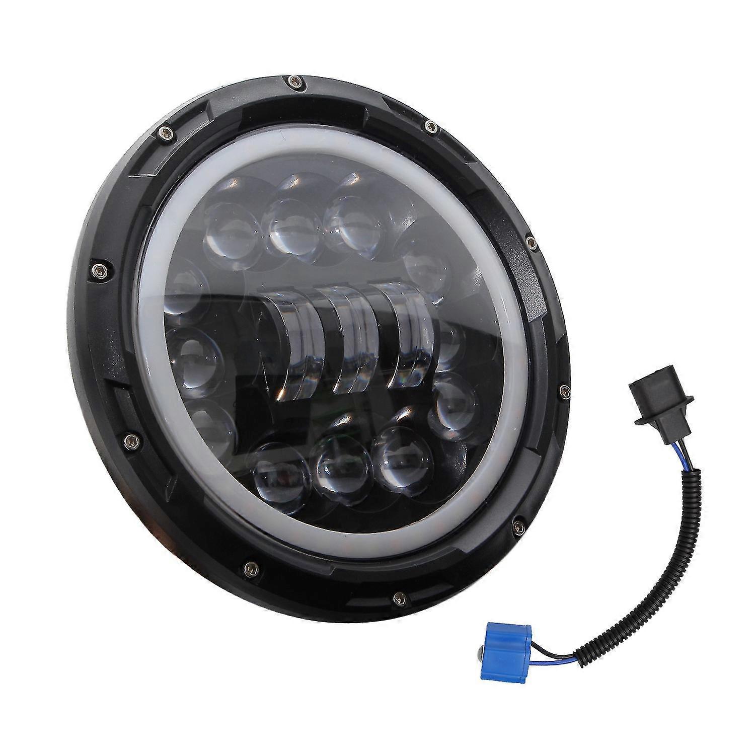 H4 400w 7inch Led Head Light Lamp With For Niva Urban For Wrangler Off Road